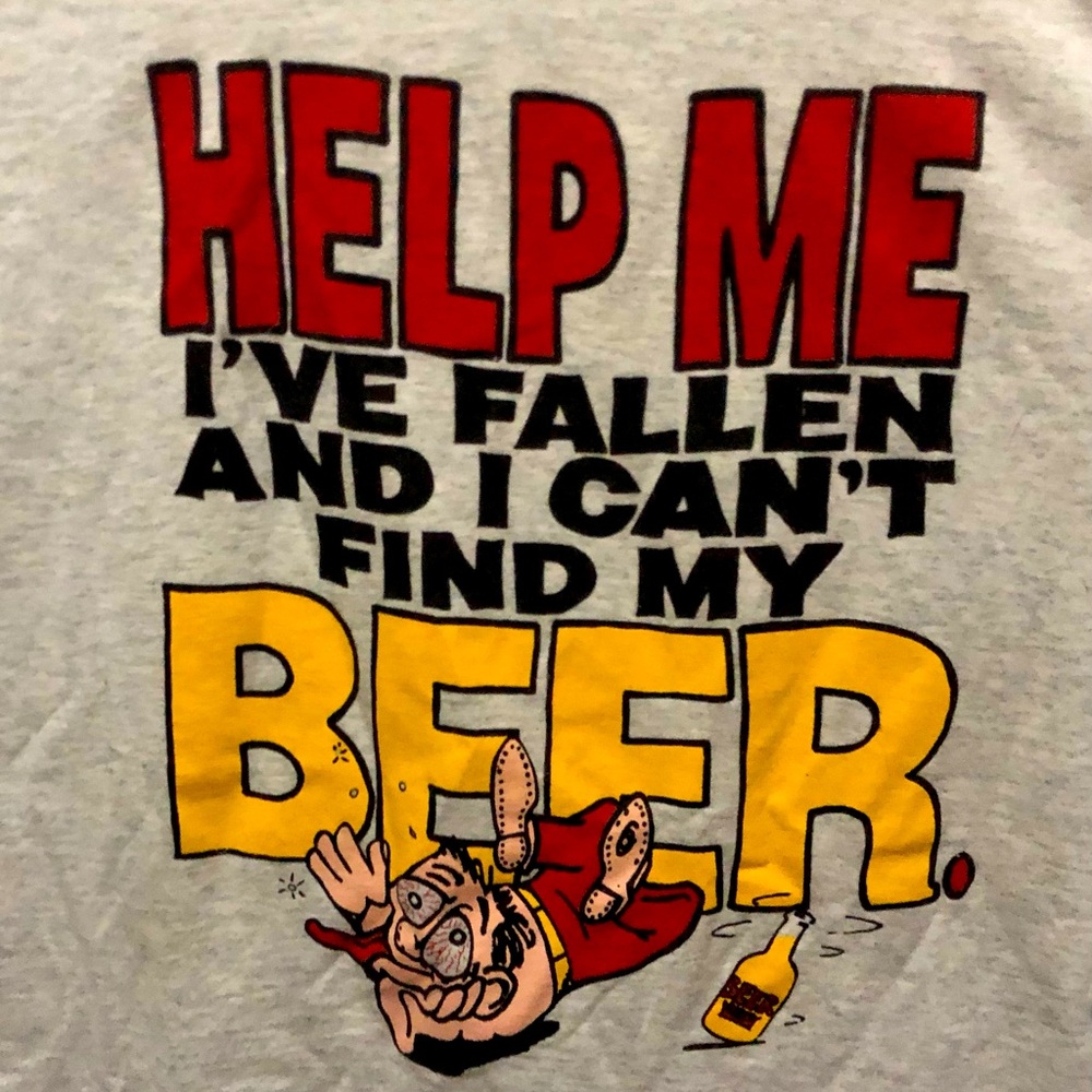 Vintage single stitch screen stars best large Graphic T-shirt